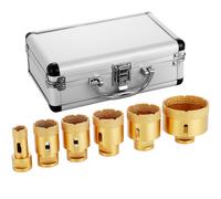 6 Pezzi Punte diamantate trapano per piastrelle Set M14 20/35/40/45/50/68mm