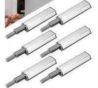 6 Pezzi Push Pull per Ante, Push to Open Chiusura Magnetica Ammortizzatori nascosta per porta, armadi, cassetti per camper, armadietti della cucina