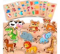 6 Pezzi Puzzle Legno Giochi Bambini Giochi Montessori Giochi Educativi Giochi
