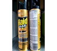 3 Pezzi Raid Max Spray Scarafaggi e Formiche 3 in 1 Elimina in un Secondo 300ml