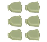 6 Pezzi Retro Chitarra Tuning Peg Testa Di Macchina Tasto Manopola Cap