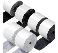 6 Pezzi Rotolo Di Feltro Autoadesivo, Piedini Per Sedie, Striscia Adesiva In Feltro, Rotolo Di Feltro Resistente, Con Non Produce Rumore, Per Adatto Alla Maggior Parte Dei Mobili (100 x 5x 0,5 Cm)