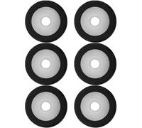 6 Pezzi Rullo Pressore per Registratore Cassette, Diametro 13mm | Plastica Leggera, Riduce il Rumore nel Trasporto, per Manutenzione Fai e Restauro Vintage