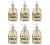6 pezzi SAPONE DEL MUGELLO EXTRA PURO Lavanda NATURALE 500 ml