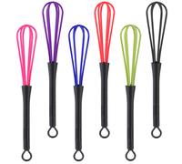 6 Pezzi Sbattitore Per Tintura Frusta Mescolatore In