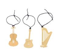 6 Pezzi Segnalibro in Metallo per Strumenti Musicali, Elegante