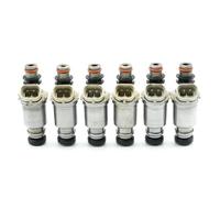 6 Pezzi/set Accessori Auto Ugelli Iniettori Carburante Superiori 195500-5670 MD308861 Per M&itsubishi Per Pajero V20 3.0 L 110KW
