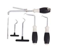6 Pezzi Set di Raschiatore Cacciavite Gancio Estrattore Guarnizione Auto HY63631