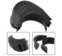 6 Pezzi/Set Piscina Tavolo Gomma Tasche Foderato Adulti Billiards Centrale Coda