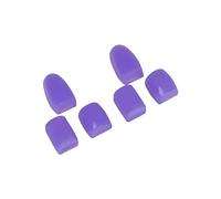 6 Pezzi/set Pulsante In Gomma Lato Destro Intensificazione Tastierino Sassofono Parti Di Strumenti A Fiato Accessori (Color : PURPLE)