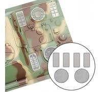 6 pezzi / set rete protettiva in metallo per 1:16 Heng Long Cheetah Panther