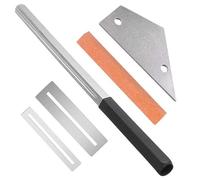 6 Pezzi/set Strumenti Per Lucidatura E Misurazione Della Chitarra In Metallo E Plastica
