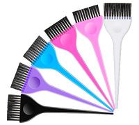 6 Pezzi Set Tinture Pennelli di Capelli Kit di Strumenti Tinture Capelli Pennelli da Colorare Strumenti per l'Applicazione di Tinture per Studenti Donne Uso del Salone, 6 Colori