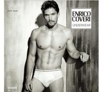 6 PEZZI SLIP UOMO ENRICO COVERI ART. ES1000 IN COTONE ELASTICIZZATO TAGLIA 4-7