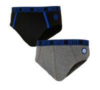 6 Pezzi Slip Uomo IN11051 FC Inter in cotone elasticizzato Prodotto Ufficiale