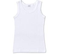 Ellepi 6 Magliette Intime Bambina Ragazza in Puro Cotone Anallergico con Cuciture Comfort Colore Bianco. Taglia 12