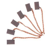 6 Pezzi Spazzole Motore Auto in Carbonio ad Alto Rame, Set