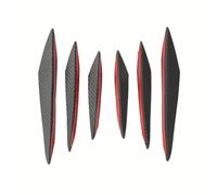 6 pezzi Spoiler paraurti anteriore, Compatibile con Alfa Romeo MiTo 147 156 159 166 Giulietta Giulia Stelvio Spider GT C4 8C, ricambi auto,carbon fibre