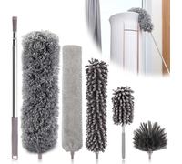 6 Pezzi Spolverino per Polvere, Togli Ragnatele Allungabile 25-252 Cm Cattura-Po