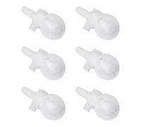 6 pezzi stabilizzatore per sedile WC, elementi di fissaggio ad alte prestazioni, con hardware senza sistema di bloccaggio oscillante, viti per sedile WC forti
