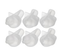 6 Pezzi Stampo in Silicone per Uccelli 3d, per Resina | Decorazione Casa e Vetrina, Antiaderente, Facile Sformatura, Creatività Manuale, Colore Bianco
