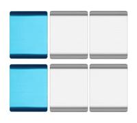 6 Pezzi Striscia Magnetica per Luci Sottopensile, Strisce Magnetiche di Ricambio Luci Sottopensile Luci Magnetiche Adesive per Luci per Pensili Targa per Parcheggio