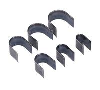 6 pezzi Strumento per fustelle di cuoio in pelle forma rotonda a forma di freccia a forma di artigianato per punzonatura stampo morso con scatola di stoccaggio