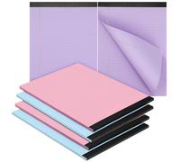 6 Pezzi Taccuini Promemoria in Carta, per Note Ordinate e Leggibili | Copertine Colorate dal Design Elegante, Pagine Facili da Condividere e Strappare, per Scuola e Ordini