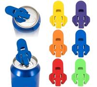 6 Pezzi Tappi per Lattine Bibite, Bibite Lattine Coperchio Apribottiglie, Coperchi per Lattine Birra di Bevande Riutilizzabili, Coperchio Antipolvere, Coperchi per Bevande, per Bevande,Cola, Birra