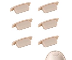 6 Pezzi Tappo per Beccuccio Tiralatte per Eufy, Silicone Senza BPA Copertura Ugello Tiralatte Tappo Beccuccio di Ricambio Indossabile Compatibile con Eufy E10/E20/S1/S1 Pro