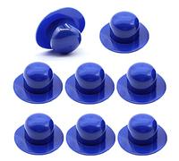 6 Pezzi Tappo per Tappo per Piscina, Tappi per Muro di Ricambio per Piscina Filtro per Piscina Tappo per Tappo per Filtro Compatibile con Intex e Bestway (Blu, Corto)