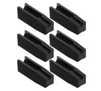 6 Pezzi Temperino per Matita Sopracciglia Slot, Pp Nero, Donna | Matite Sopracciglia e Occhi, Punta a Becco, Presa Comoda, senza Schegge