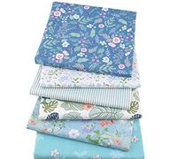 6 pezzi Tessuti Di Cotone Stampati, 50 X 50 Cm Patchwork Tessuto Di Cotone Tessile Patchwork Panni Per Cucire Quilting Panno Per Cucire Fatto A Mano Fai Da Te Per Abbigliamento Cucito Artigianale