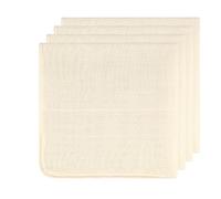 6 pezzi Tessuto Filtrante Cotone Naturale, 50 x 50 cm Riutilizzabile Panno per Formaggio, Panni in Mussola per Cucinare, Filtro in Tessuto per Formaggio Lavabile per Scolare,Burro