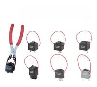 6 pezzi tester relè e interruttore bypass 9038A con tester relè per veicoli a motore, amp, pompe carburante, ventole del radiatore, alzacristalli, fari e compressori di climatizzazione, 12 V DC