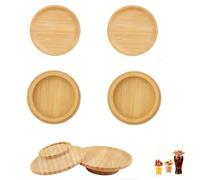 6 Pezzi Topper Per Bicchieri Da Vino, Wine Glass Charcuterie Toppers