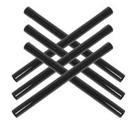 6 Pezzi Tubo di Collegamento 32mm in Plastica Nero | Cambio Rapido degli Accessori, Riduce le Perdite D'aria, per Angoli, Scale e Pulizie Domestiche