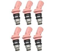6 Pezzi Ugelli Iniettori Carburante Auto Per 100NX Per Almera Per Primera Per Sunny Per Tsuru 1660073C00 A46H02 Ugello Iniezione 16600-73C00 A46-H02 Auto Benzina Iniettore