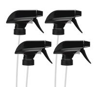 6 Pezzi Ugello Spruzzatore 28 Denti in Plastica Nero | Montaggio Facile, Distribuzione Uniforme Dell'acqua, Controllo del Volume