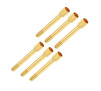 6 Pezzi Vite Blocca Corda per Chitarra e Basso, Ricambio Gaq66 Oro | Set da Sei Pezzi in Acciaio, per Ponte Tremolo e Fissaggio Passante