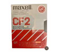 6 Pezzo Maxell Compatto Floppy Disk CF2 3 Pollici Amstrad Schneider IBM - Nuovo