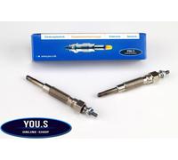 6 Pezzo You.S Originale Candelette per Nissan Patrol Gr II 2.8 Td 95 Kw BK 97-00