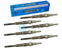 6 Pezzo You.S Originale Candelette per Opel Omega B (25) Caravan (21) 2.5 Dti