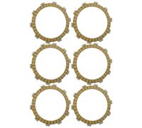 6 Piastre Disco Frizione Moto Compatibili Con Yamaha IT175 | Adatto per IT175 80-83, IT200, XT225 Serow 01-07, XT225WE 02-04