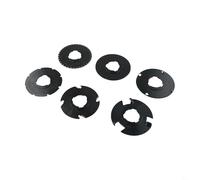 6 piastre per piante per EarthWay per seminatore da giardino 1001 B, piatto ravanello 0,4 cm, spaziatura carota 0,3 cm fagioli piselli 7,6 cm barbabietola 9,1 cm