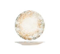 H&H Eris Set 6 Piatti Piani In Porcellana, 27Cm