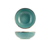 6 Piatti Fondi Reactive Azzurro 16,5cm H&H