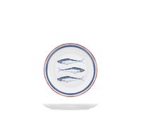 H&h set 6 piatti frutta nautica cm20