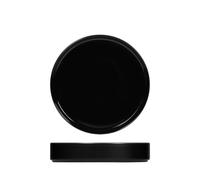 6 Piatti H&H Norway Nero Fondo 19,5 Porcellana