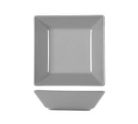 6 Piatti In Stoneware Boston Osaka Grigio 17x17 H&H